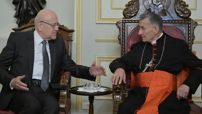 ميقاتي من بكركي: ندعو القوى السياسية كافة للقاء حواري وترك الخلافات جانبا