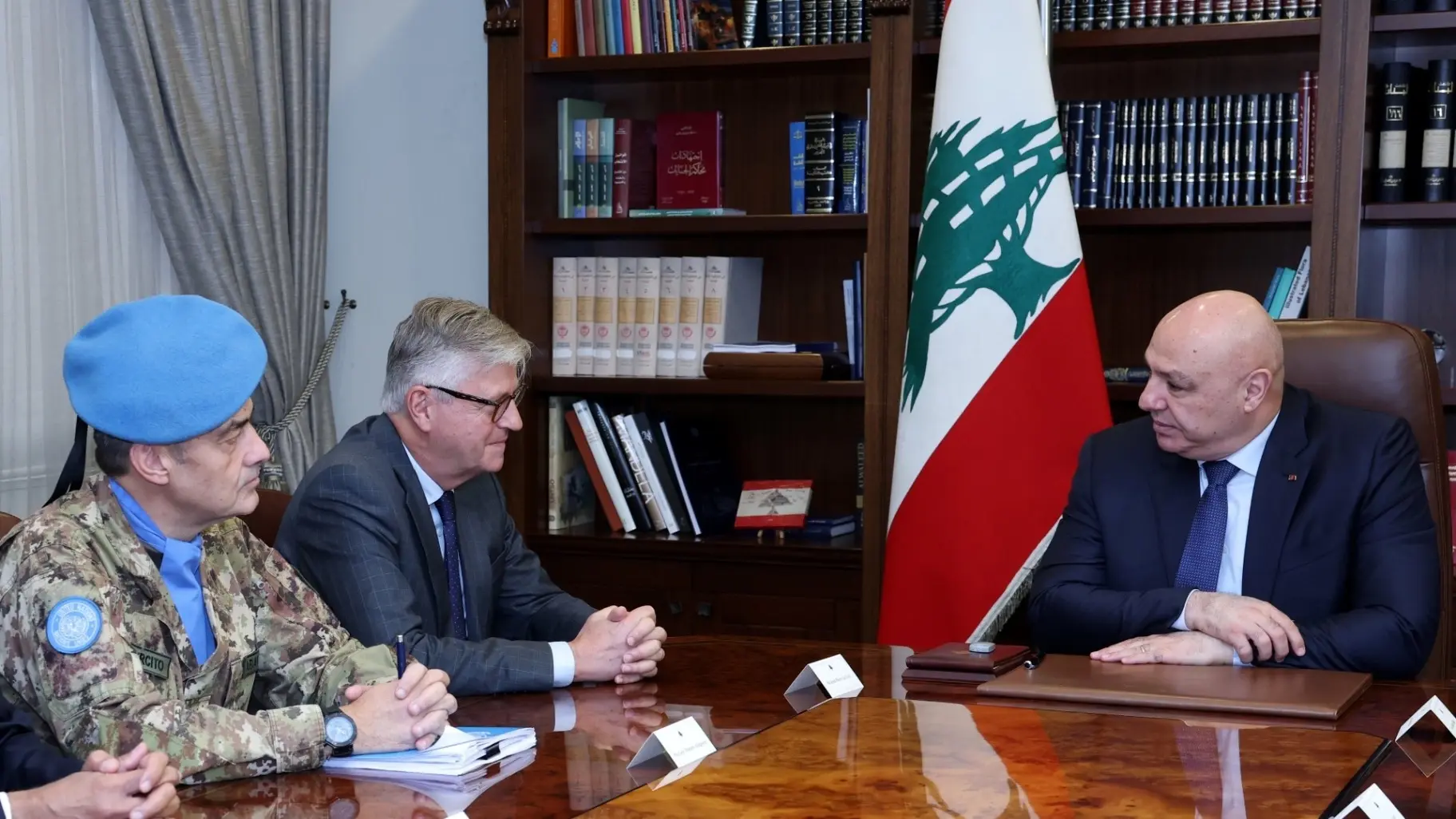 عون أعرب عن أمله في أن تتجاوب الأمم المتحدة مع مطلب لبنان (إكس) عون أعرب عن أمله في أن تتجاوب الأمم المتحدة مع مطلب لبنان (إكس)