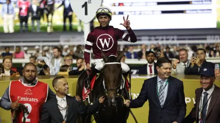 related_news_inside_blogsكأس دبي العالمية للخيول: "ماغنيتيود" يعيد أميركا لمنصة التتويج بعد غياب طويل