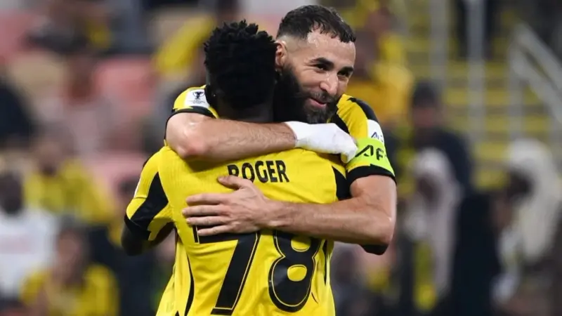 دوري أبطال آسيا للنخبة- هدف بنزيما يقود الاتحاد للفوز على ناساف