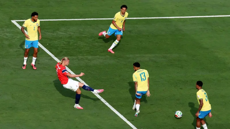 كأس العالم 2026 - ثنائية هالاند تُقصي البرازيل وتقود النرويج لتأهل تاريخي إلى ربع النهائي