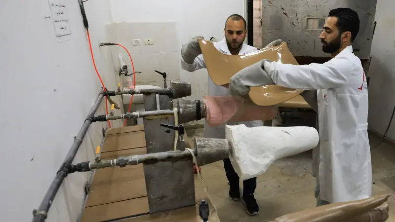 مبتورو الأطراف في غزة في مواجهة القيود الإسرائيلية