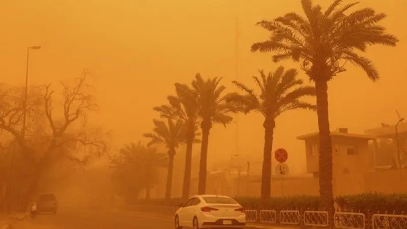 موعد انتهاء العاصفة الترابية في مصر.. والأرصاد قادمة من ليبيا