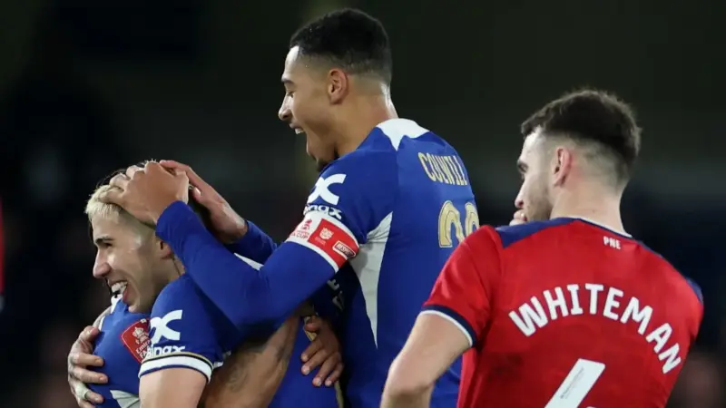 كأس الاتحاد الإنجليزي.. تشيلسي ونيوكاسل وأستون فيلا إلى الدور الرابع