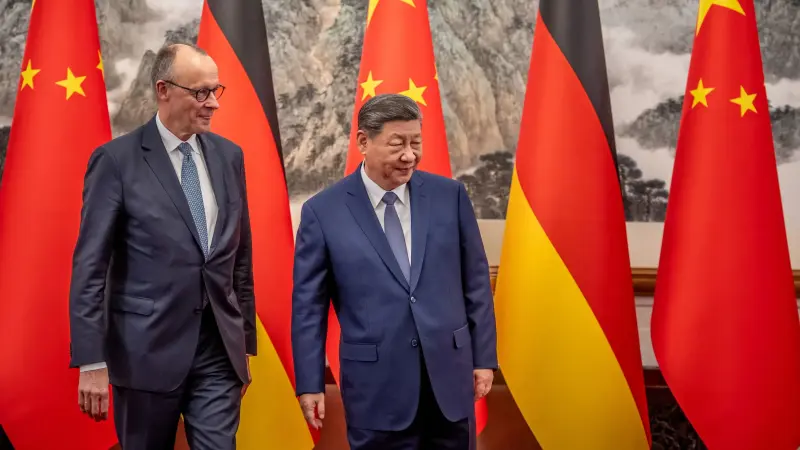 ميرتس يدعو إلى شراكة إستراتيجية شاملة مع الصين