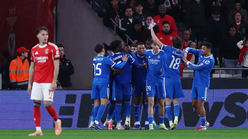 دوري أبطال أوروبا - ريال مدريد يهزم بنفيكا ويضع قدما في دور الـ16