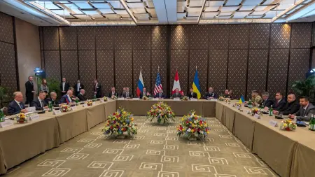 related_news_inside_blogsتفاصيل ما جرى في اليوم الأول من المحادثات الروسية الأوكرانية بجنيف