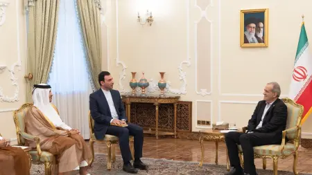 دعوة قطرية من طهران للحوار ونزع فتيل التصعيد في المنطقة