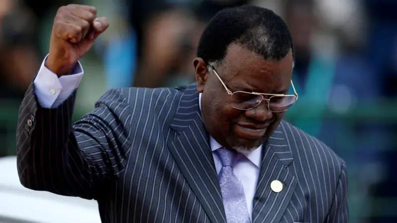 وفاة رئيس ناميبيا حاجي جينجوب عن 82 عاما