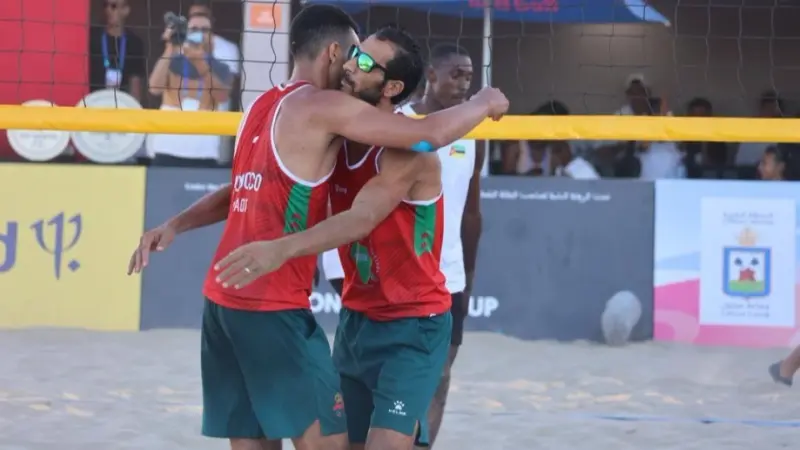 موعد والقنوات الناقلة لمباراة منتخب المغرب للكرة الطائرة الشاطئية ضد البرازيل في أولمبياد باريس 2024