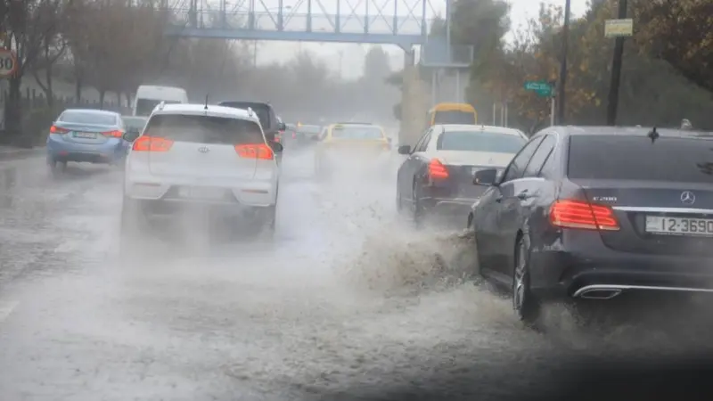 أمطار غزيرة وسيول محتملة.. منخفض جوي عميق يضرب الأردن ابتداء من الأربعاء