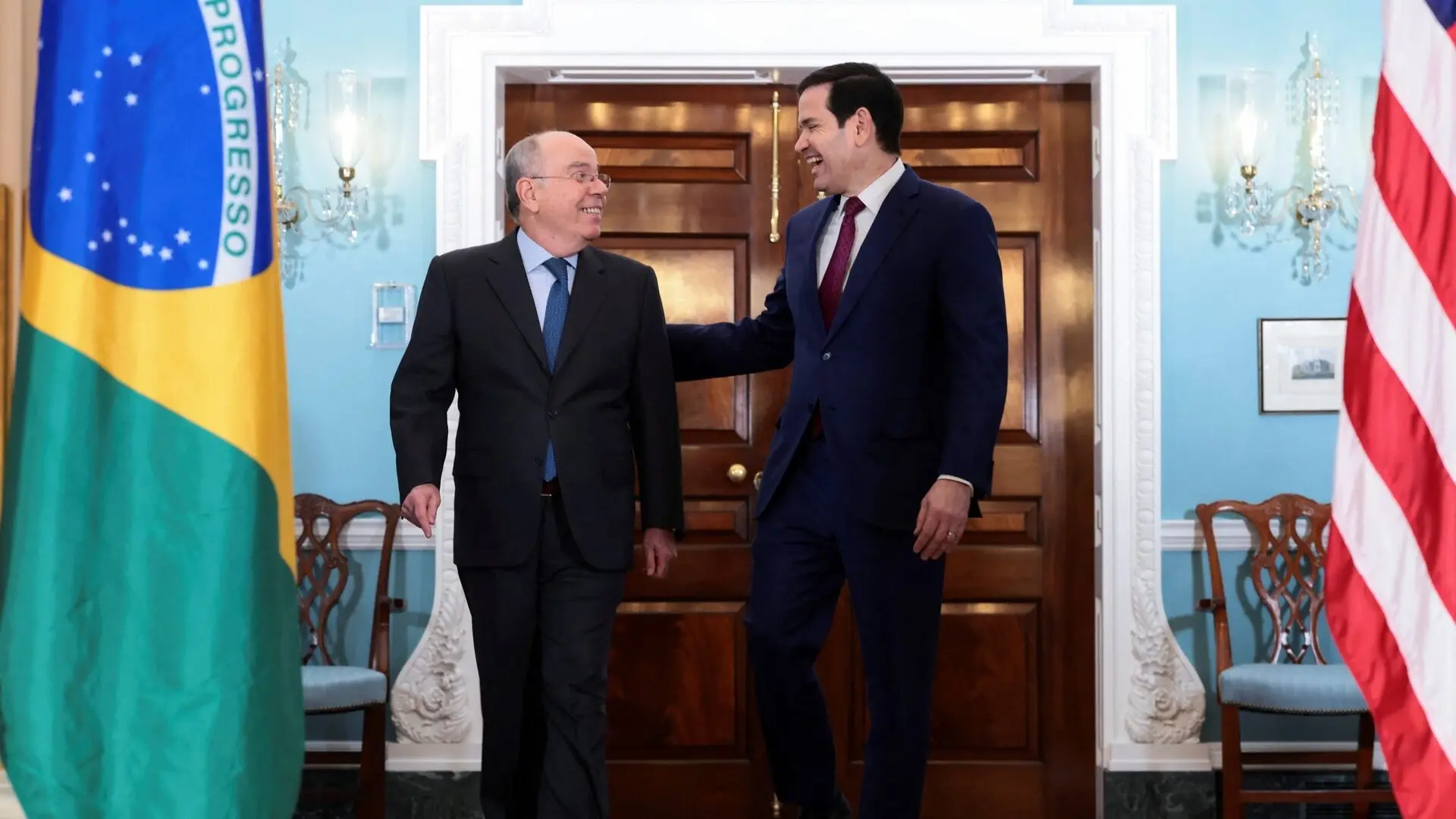 البرازيل تعترض على الرسوم الجمركية "التمييزية" (رويترز) البرازيل تعترض على الرسوم الجمركية "التمييزية" (رويترز)