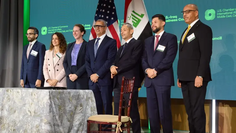 "بيبسيكو" توقّع اتفاقيتين إستراتيجيتين مع شركائها في العراق خلال زيارة علي الزيدي إلى واشنطن