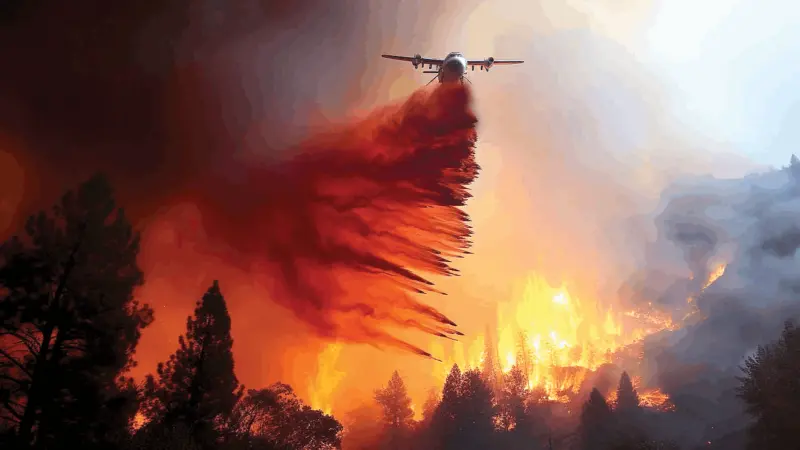 فيديو - السلطات التركية تطوق حرائق الغابات في عدد من الولايات