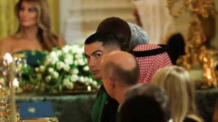 فيديو - رونالدو في البيت الأبيض.. وترامب يخصّ الأسطورة بترحيب استثنائي