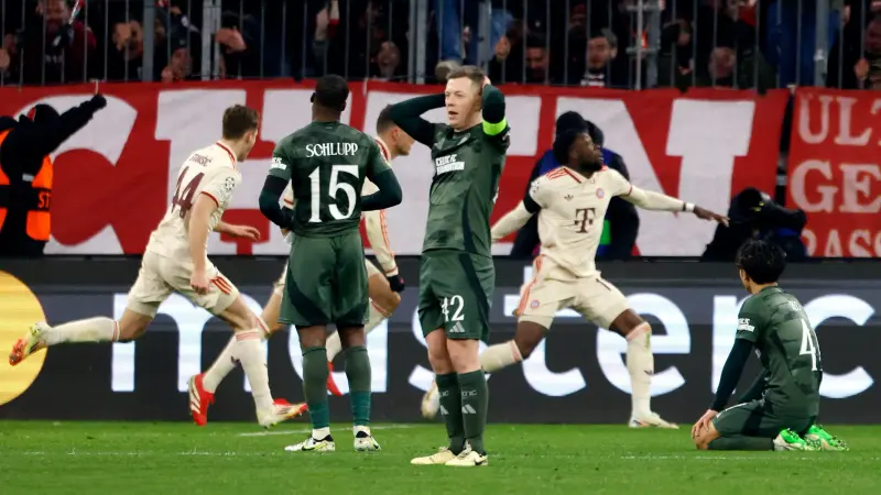 نتائج دوري أبطال أوروبا اليوم - بايرن ميونخ ينجو من مفاجأة سيلتك.. وكلوب بروغ وبنفيكا يصدم أتالانتا وموناكو