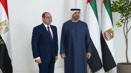 related_news_inside_blogsالشيخ محمد بن زايد والسيسي يبحثان علاقات التعاون والتطورات الإقليمية