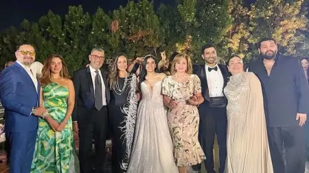 كريم أشرف مصيلحي يحتفل بزفافه بحضور نجوم الفن