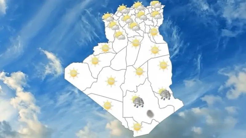 الديوان الوطني للأرصاد الجوية.. تغيرات جوية مرتقبة وتحذيرات من الأمطار الرعدية