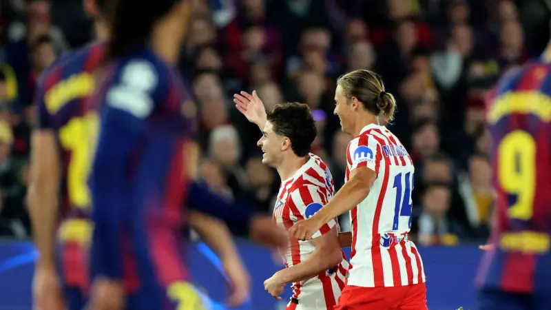 بث مباشر - مباراة برشلونة ضد أتلتيكو مدريد في دوري أبطال أوروبا لحظة بلحظة