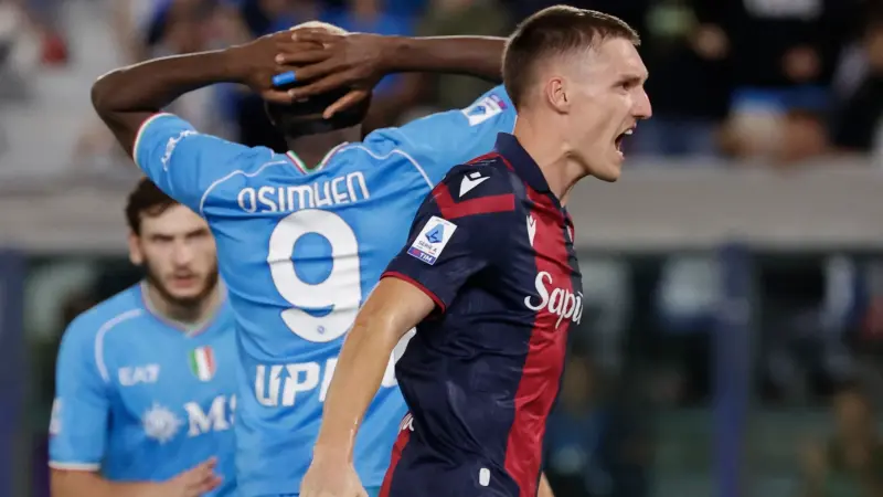 القنوات الناقلة لمباراة نابولي ضد بولونيا اليوم في نهائي كأس السوبر الإيطالي مع الموعد والتشكيلة