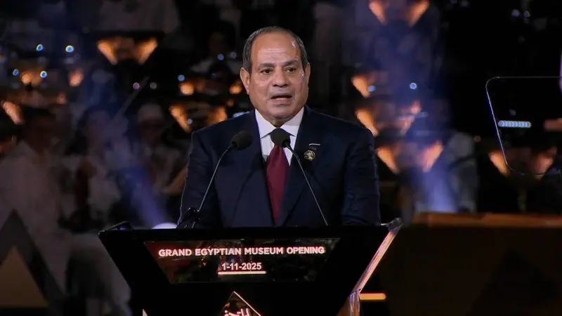 السيسي: المتحف المصري الكبير شهادة على عبقرية المصريين