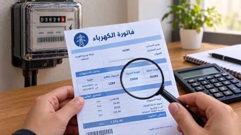 فاتورة الكهرباء ترتفع رغم ثبات الاستهلاك.. كيف تعرف السبب؟