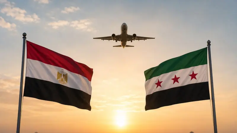 هل تعيد الرحلات الجوية رسم خريطة العلاقات المصرية السورية؟