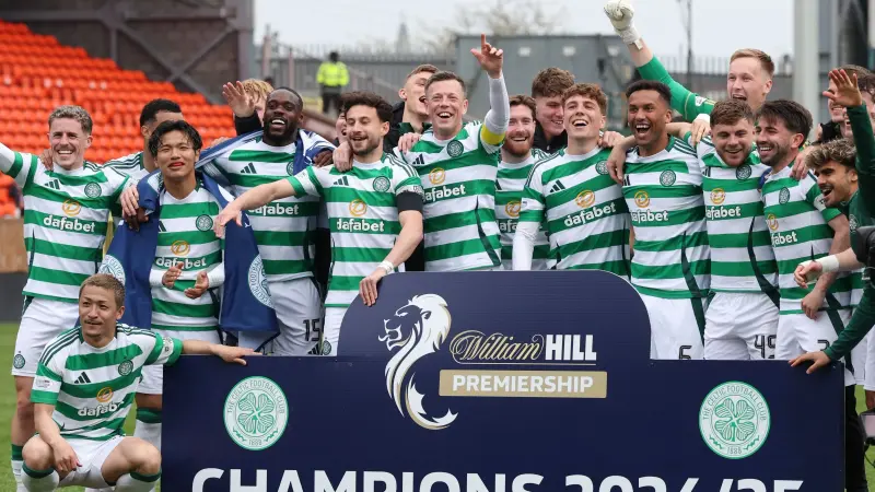 للمرة الـ55.. سيلتك يهيمن على الدوري الاسكتلندي تحت أمطار "اليوسفي"