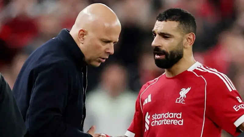 كأس الاتحاد الإنجليزي - سلوت يكشف موقف صلاح من المشاركة ضد مانشستر سيتي