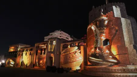 "مهرجان أضواء الشارقة" يحوّل معالم الإمارة إلى لوحات تحكي نبض الانتماء