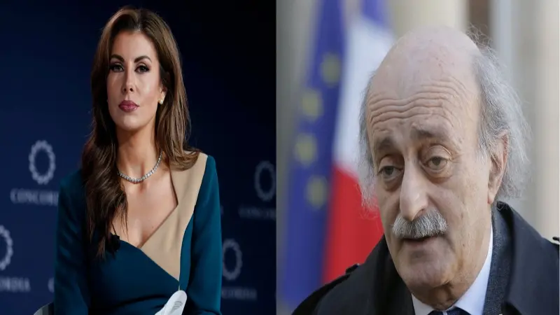 حرب إلكترونية بين جنبلاط ومبعوثة ترامب.. ما القصة؟