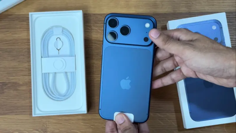 سعر آيفون 17 برو ماكس الرسمي في مصر.. فودافون أعلنت الأسعار