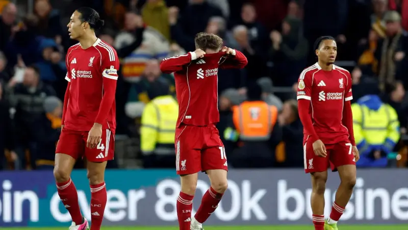 ترتيب الدوري الإنجليزي بعد سقوط ليفربول أمام متذيل الجدول