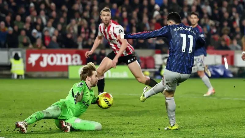 ترتيب الدوري الإنجليزي بعد تعادل أرسنال أمام برينتفورد