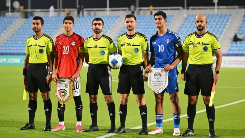 كأس الخليج للناشئين - مصر تفوز على الكويت بثلاثية نظيفة