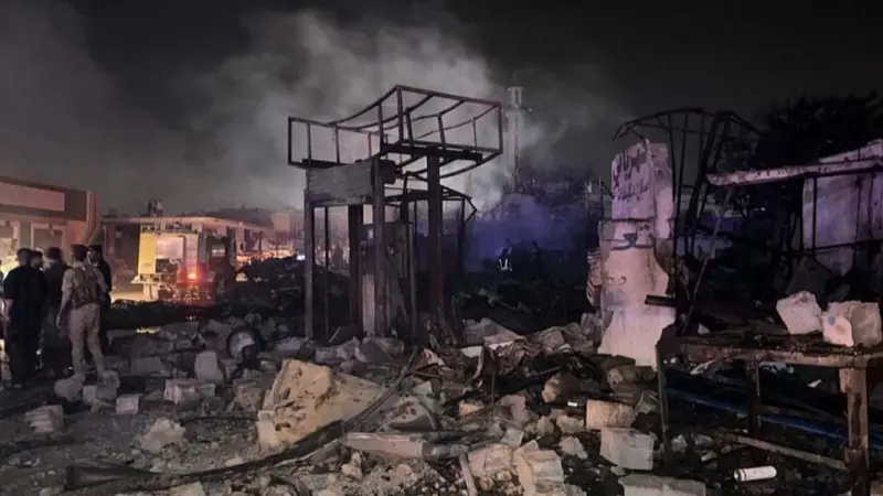 فيديو - اليمن.. مقتل وإصابة العشرات بانفجار محطة غاز في عدن