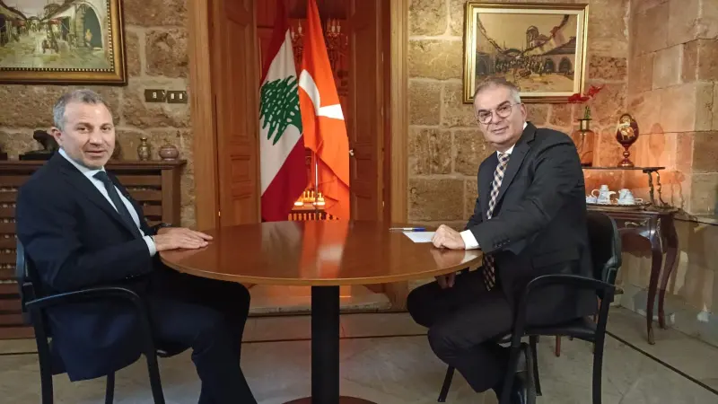 فيديو - جبران باسيل لـ"المشهد": العلاقة مع الخليج ضرورية للبنان ونرفض أي هلال شيعي