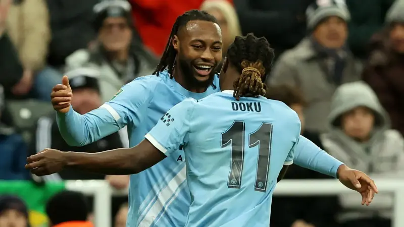 كأس الرابطة الإنجليزية - هدف جديد لسيمينيو يقرّب مانشستر سيتي من النهائي