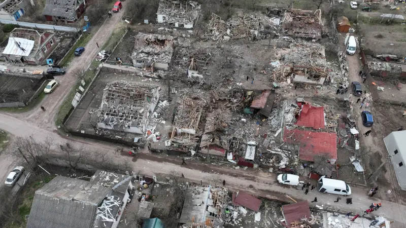 قتلى وجرحى بهجمات روسية نهارية واسعة النطاق على أوكرانيا