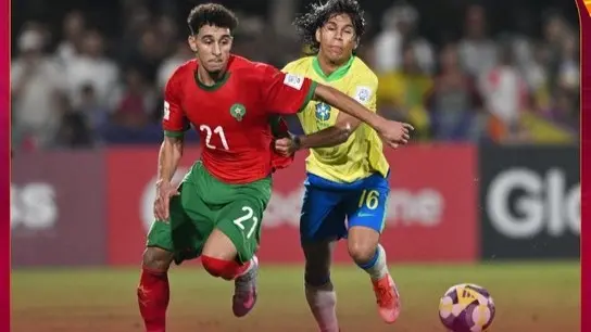 نتيجة وملخص مباراة المغرب والبرازيل.. أشبال الأطلس يودّعون مونديال الناشئين 2025 في الثواني الأخيرة