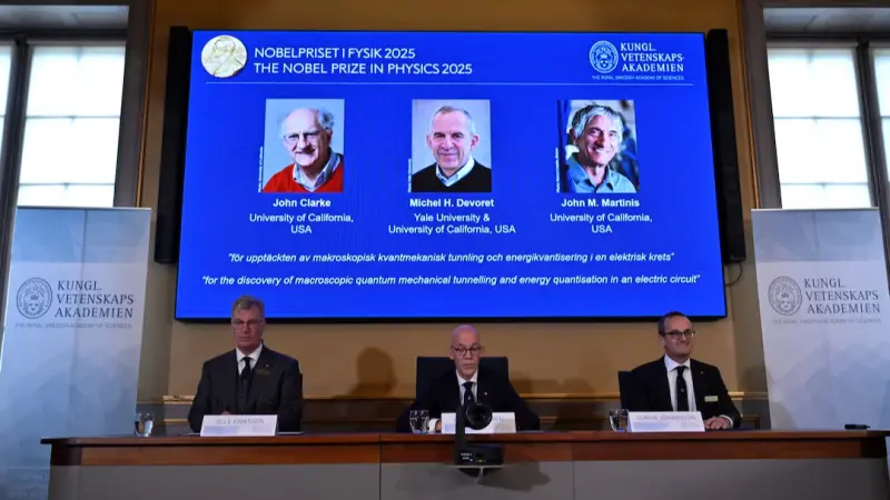 3 علماء جدد ينضمون إلى قائمة الفائزين بجائزة نوبل