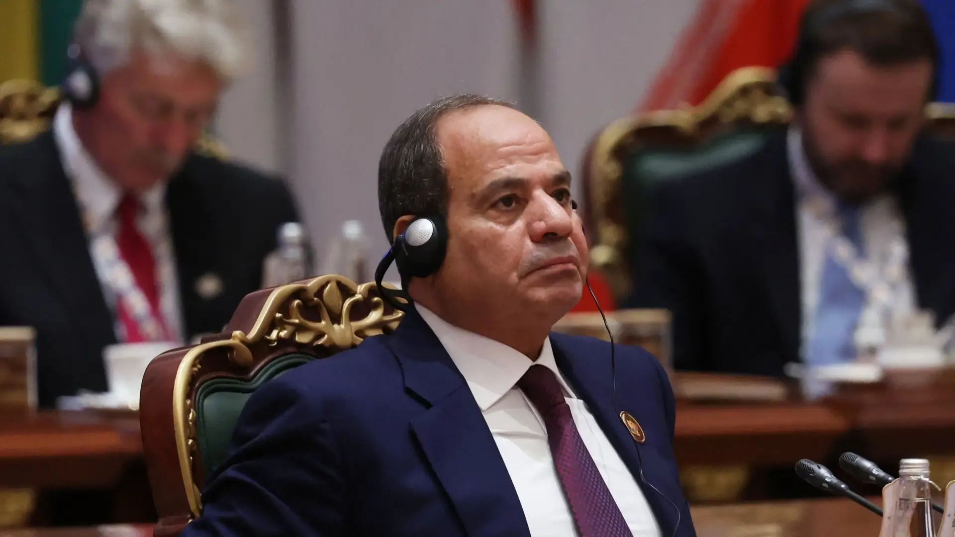 السيسي: مصر تتطلع إلى رئاسة تجمع بريكس (رويترز) السيسي: مصر تتطلع إلى رئاسة تجمع بريكس (رويترز)