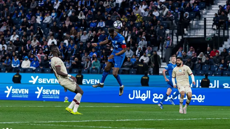 ترتيب الدوري السعودي.. الهلال يبتعد بالصدارة