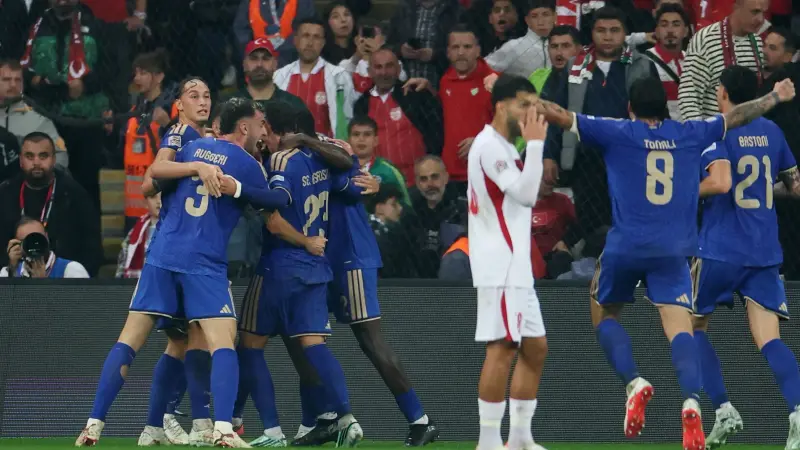 تشكيلة إيطاليا اليوم أمام تركيا.. مانشيني يعيد باريلا