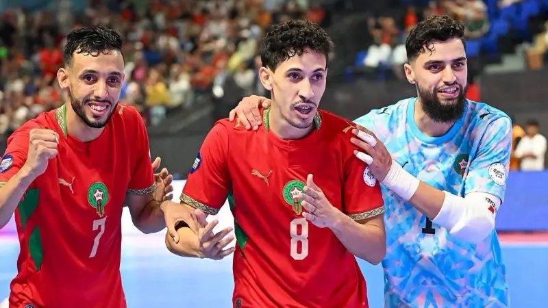 القنوات الناقلة لمباراة منتخب المغرب للفوتسال ضد زامبيا اليوم في كأس أمم إفريقيا 2026 مع الموعد