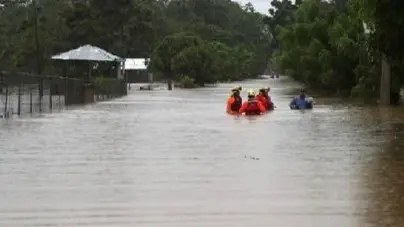 فيديو - وفاة 21 على الأقل وتشريد الآلاف في الدومنيكان بسبب الأمطار الغزيرة