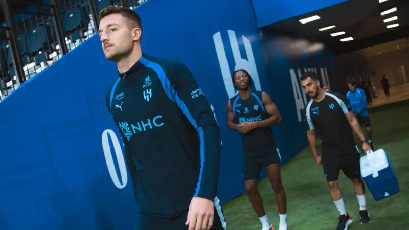 القنوات الناقلة لمباراة الهلال ضد الفيصلي اليوم في دوري روشن السعودي مع الموعد