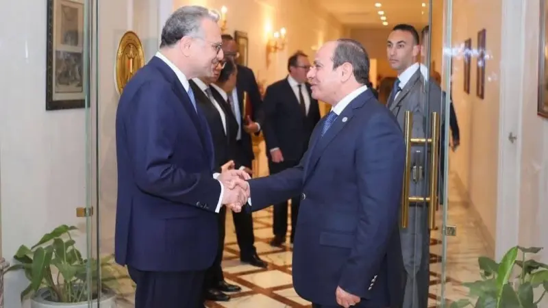 الرئيس السيسي يلتقي كبير مستشاري ترامب مسعد بولس