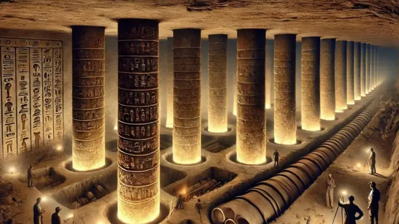 فيديو - مدينة الأهرام السفلية تثُير الجدل.. ما تعليق زاهي حواس؟